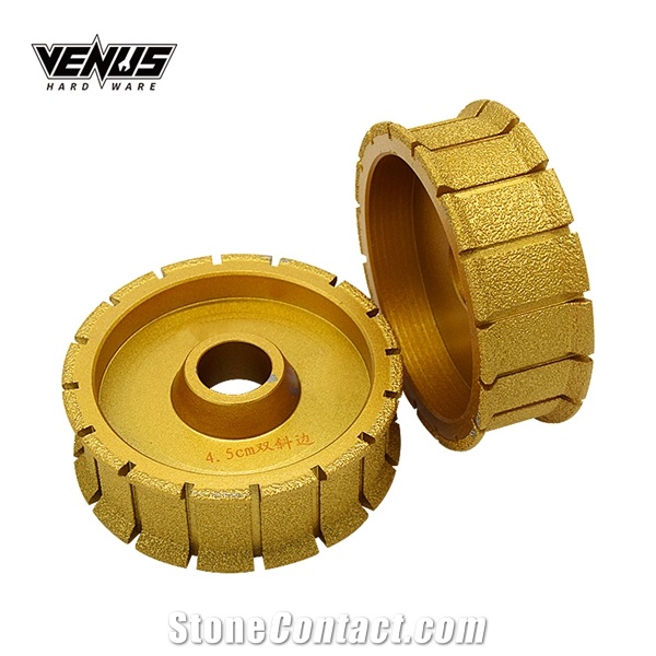 Stone Edge Vacuum Brazed Profiling Wheel Diamond Profile