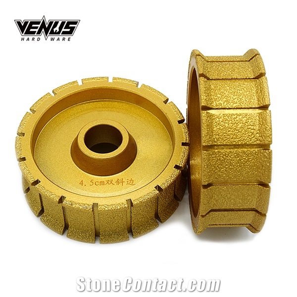 Stone Edge Vacuum Brazed Profiling Wheel Diamond Profile