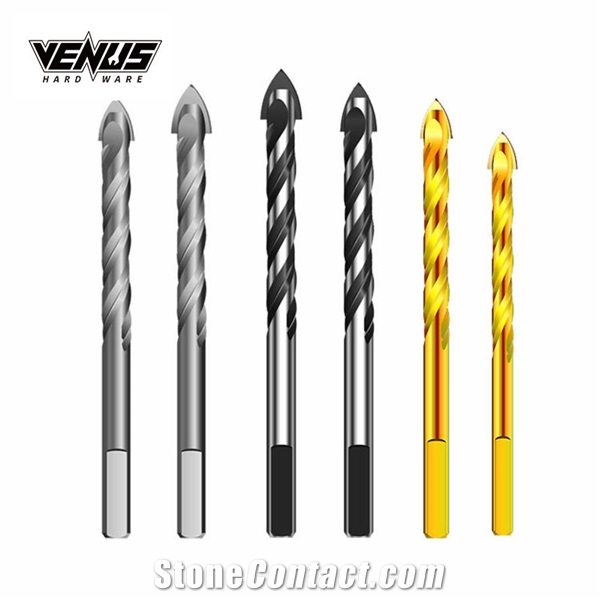 Straight Shank Single Carbide Tip Triangle Shank Drill Bit