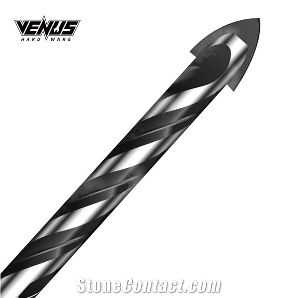 Straight Shank Single Carbide Tip Triangle Shank Drill Bit