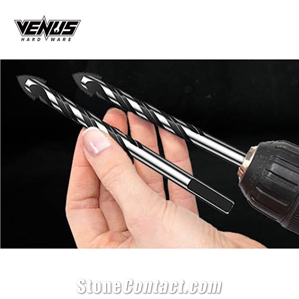 Straight Shank Single Carbide Tip Triangle Shank Drill Bit