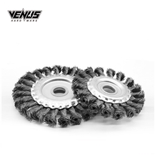 Strand Wire Round Wheel Brush For Cleaning Polishing