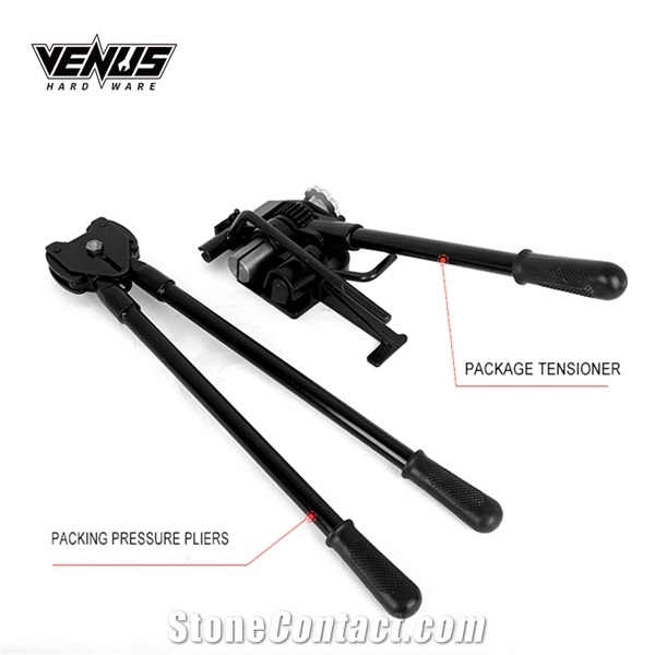 Strengthen Steel Hand Black Banding Strap Tensioners