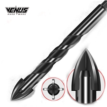 Universal Drilling Tool Porcelain Cross Alloy Drill Bit
