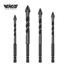 Universal Drilling Tool Porcelain Cross Alloy Drill Bit