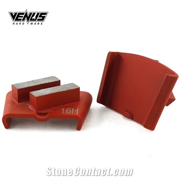 Wear-Resistant Red Diamond Floor Grinding Block Plate
