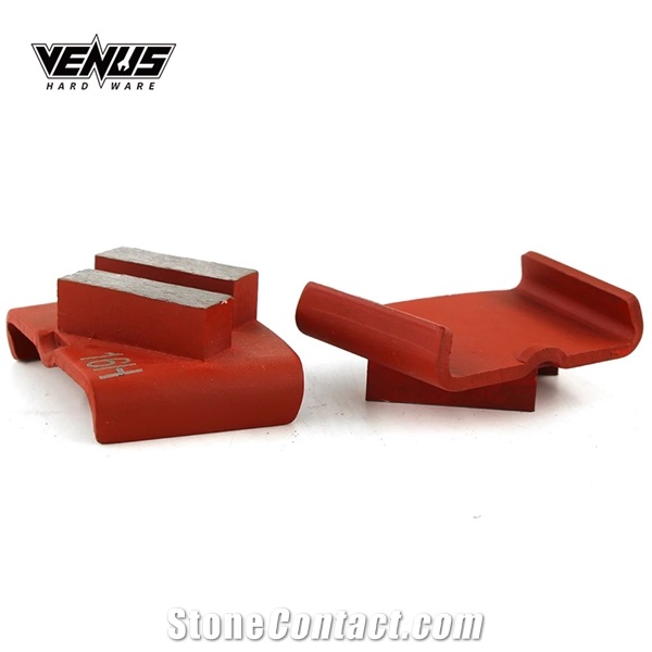 Wear-Resistant Red Diamond Floor Grinding Block Plate
