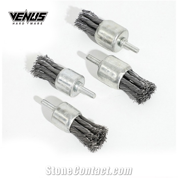 Wire End Brush For Cleaning Polishing