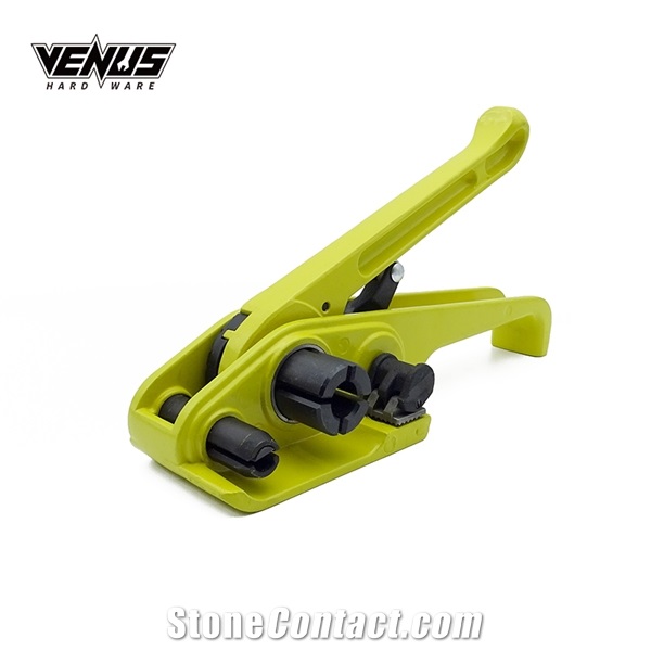 Yellow Manual Strapping Tool PP/PET Strap Tensioner