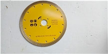 190Mm Continuous Turbo Diamond Saw Blades For Granite Stone