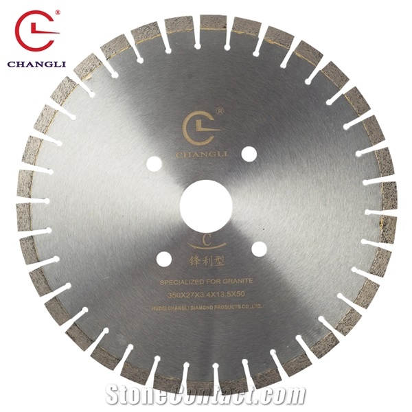 New Type Short Teeth A09 350Mm Granite Diamond Blades