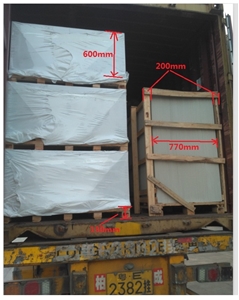 Fiber Cement Slab In Size 2440*1220Mm Applied To Big Project