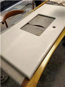 Artificial Marble  Bathroom Tops, Quartz Vanity Tops
