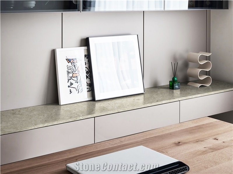 Engineered Marble Bathroom Vanity Top