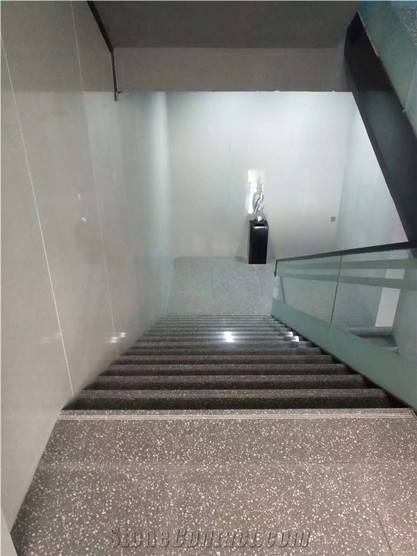 Grey Terrazzo Floor Tiles