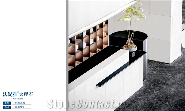Pure Colors Of White Green Grey Artificial Marble Low Price