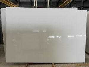 Pure White Artificial Stone Slab