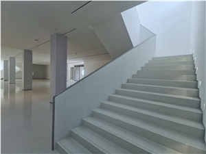 White Terrazzo Stairs