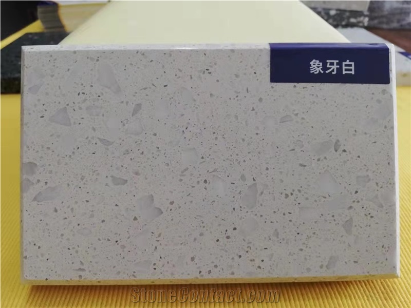 White Terrazzo Stairs