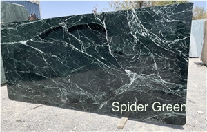 Spider Green Marble Slab