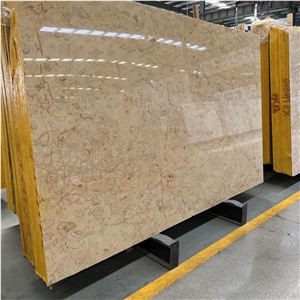 Customized Natural Gold Marble Railings Baluster Home Decor