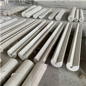 White Marble Pedestals And Roma Columns