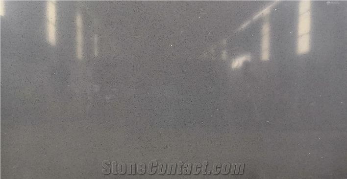 Silver Star Black Quartz Stone Slabs,Quartz Tiles,Quartz Slabs