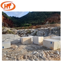Cloud Pure White Marble Blocks, Vietnam White Marble