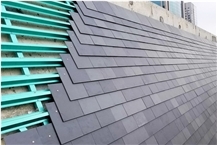 Multi Color Slate Roof Tile/ Stone Roofing