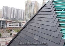 Multi Color Slate Roof Tile/ Stone Roofing