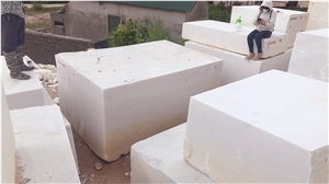 White Marble Blocks From Our Own Quarry- Best Price