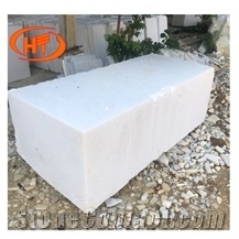 White Marble Blocks From Own Company - Hot Discount