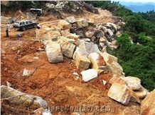 White Natural Granite Blocks From Vietnam