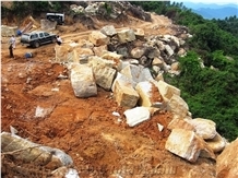 White Natural Granite Blocks From Vietnam