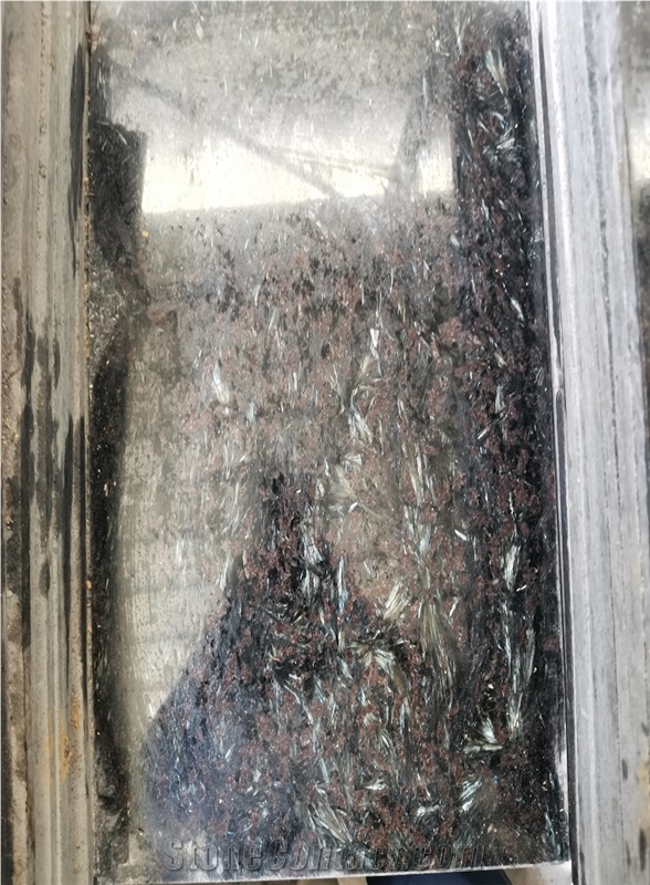 Exotic Granite Slabs Stone Night Rose Slab For Floor Tiles