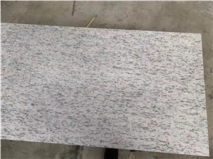 Flamed Camelia White Granite Tile For Exterior Wall & Floor