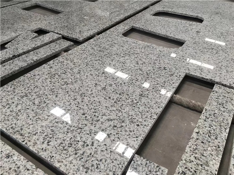 Prefab Stone Kitchen Island Tops Granite Bala White Counter Tops