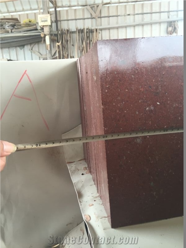 Red Porphyry Floor Tiles 12"X24" For Flooring