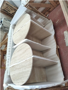 Round Marble Dining Table Tops Stone Carrara Cafe Desk Tops