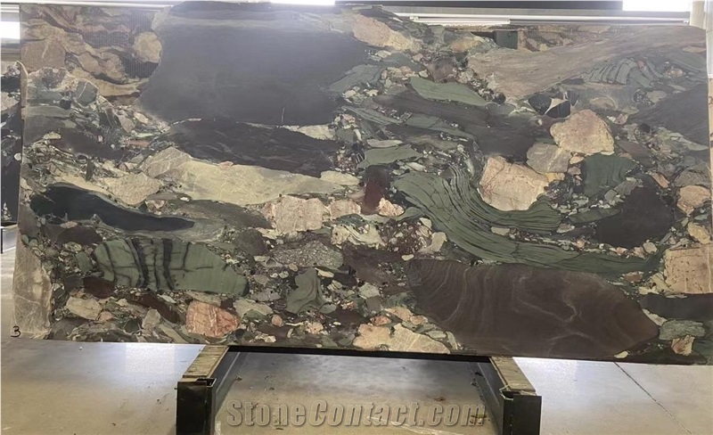 Round Marbre Les Quatre Saisons Dining Table