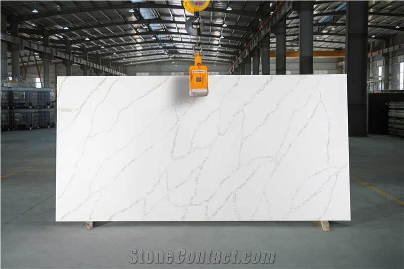 Calacatta Oro Quarzt Slab With High Quality & Cheap Price