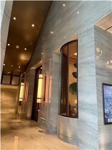 High Quality Olympia Grey Quartzite Slab For Floor And Wall