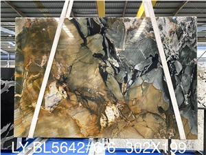 High Quality Polished Andes Black Quartzite Background Wall High Quality Polished Andes Black Quartzite Background Wall