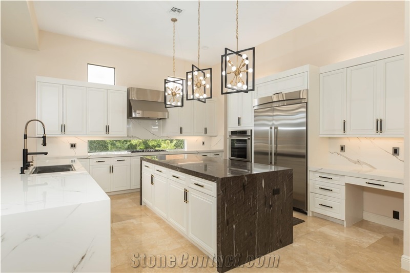 High Quality Polished Cygnus Quartzite Slab For Countertop