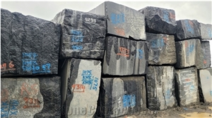 Black Galaxy Rough Granite Block Black Galaxy Rough Granite Block