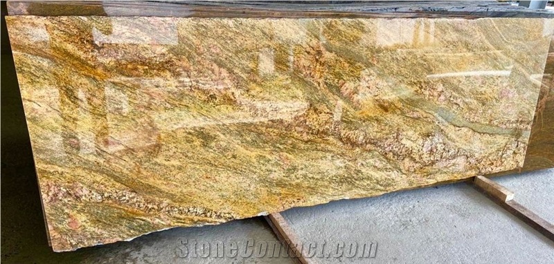 Imperial Gold Granite Slabs