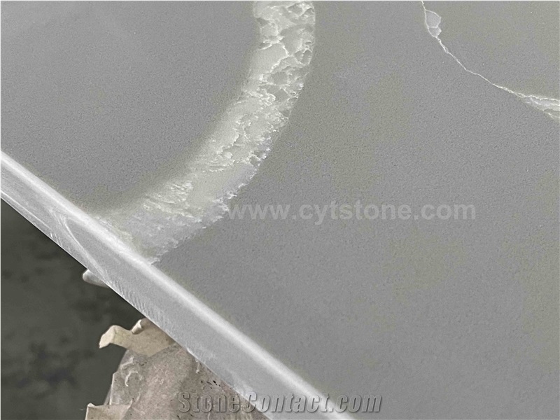 118''X22.5'' Grey Calacatta Bathroom Vanity Tops