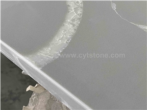 118''X22.5'' Grey Calacatta Bathroom Vanity Tops