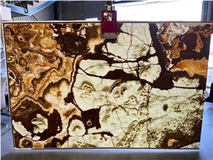 Multi Green Onyx Slabs