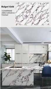China Bulgari Gold Artificial Stone Porcelain Countertop China Bulgari Gold Artificial Stone Porcelain Countertop